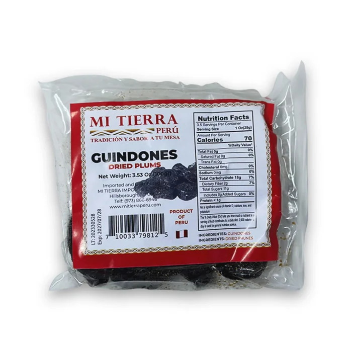 GUINDONES /DRIED PLUMS