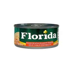 Florida Atún Sólido En Aceite Vegetal 5 oz